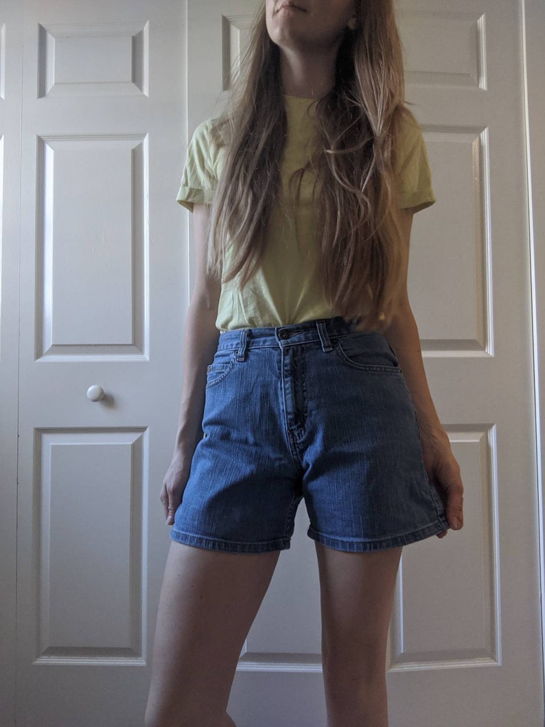etsy denim shorts