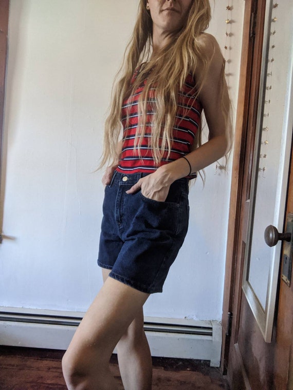 Vintage Levi highwaisted denim shorts