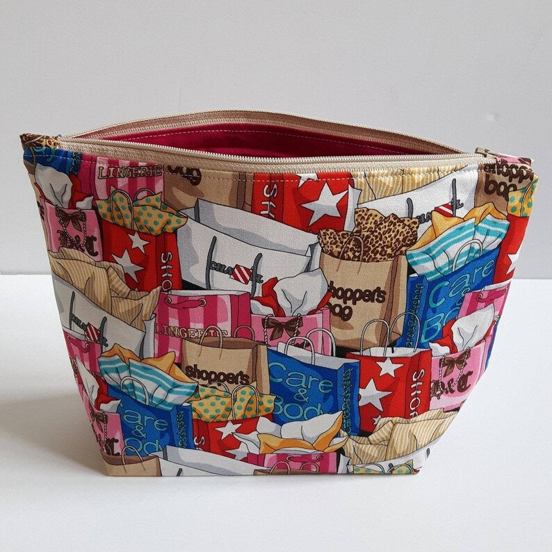 Craft Bag Crochet bag Trailers Bag of Bags Project Bag Knitting Bag Makeup Bag