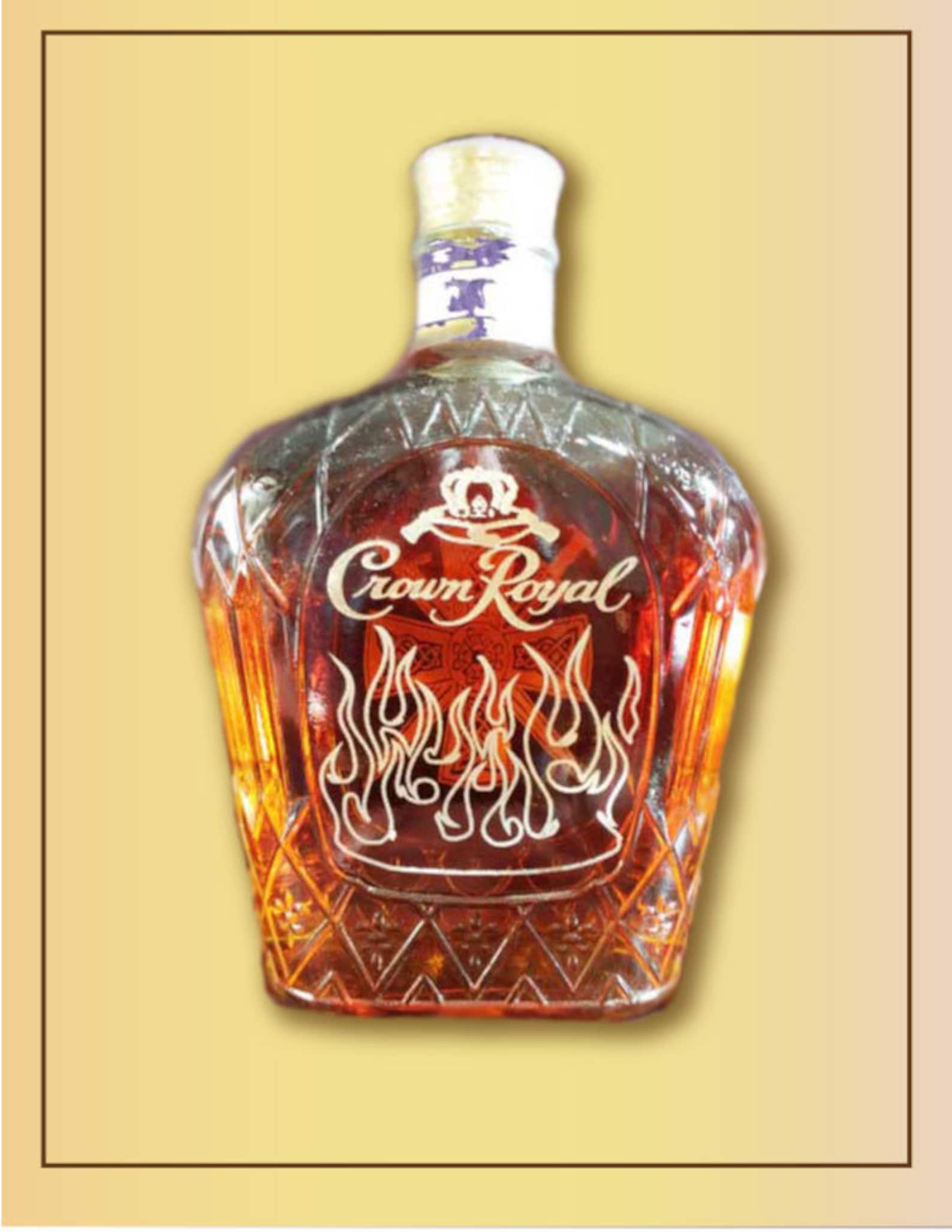 750 Ml. Custom Designed crown Royal Bottle Etsy
