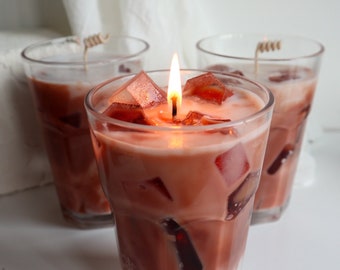 Iced Coffee Candle / Coffee Scented Candle for Coffee Lover Gift