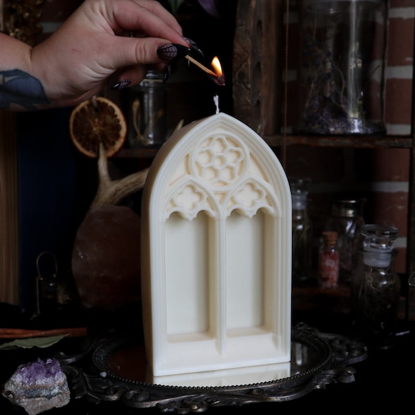 Gothic Candle Etsy