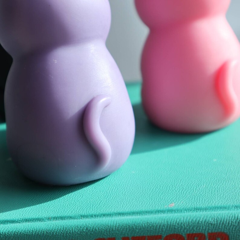 Cute Cat Candle Kitty / Soy Wax Cat Candles Etsy Canada