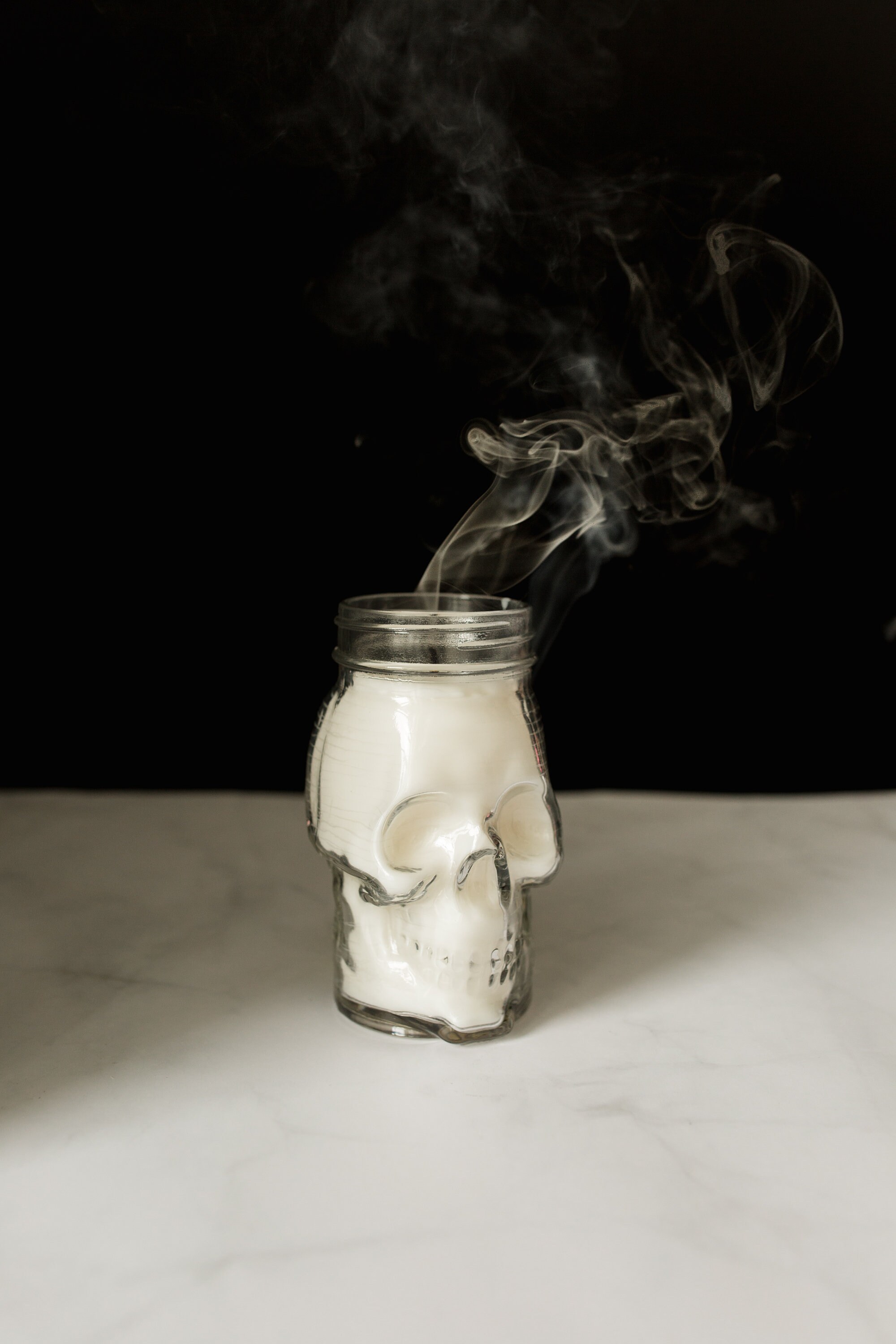 Mason Jar with Lid - SKULL Themed - 16 ounce – Bar Supplies