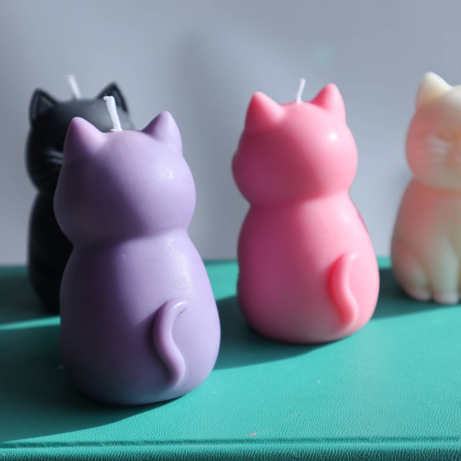 Cute Cat Candle Kitty / Soy Wax Cat Candles Etsy Canada