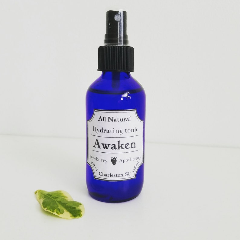 All Natural Awaken Glycerin Moisturizing Spray and Etsy