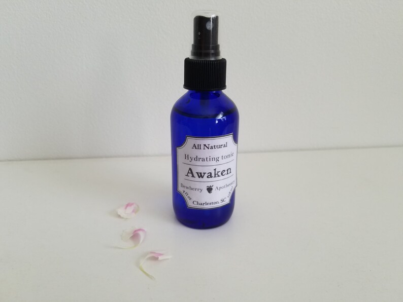 All Natural Awaken Glycerin Moisturizing Spray and Etsy