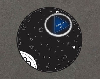 Magic 8 Ball Yes Definitely Prediction | Sticker