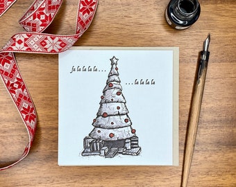 Illustrated Christmas card