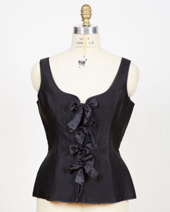 Alexander McQueen Bustier Top Zipper