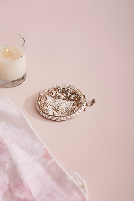 Mini Beaded Coin Purse