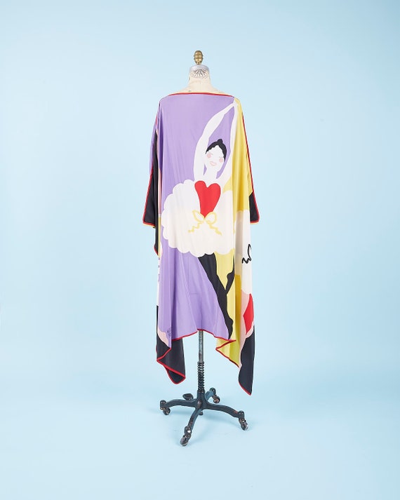 Michael Vollbracht Cape Dress