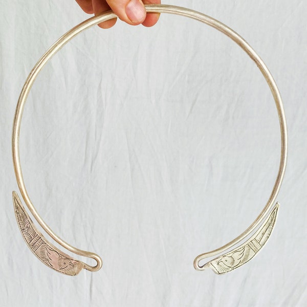 Collier Hmong Torc. Tribal. 0425