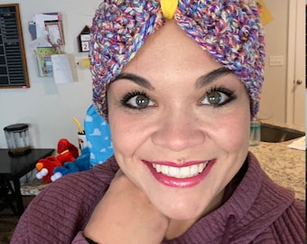 The Bow head band (crochet)