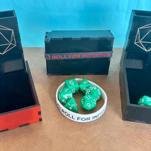 Dungeons and Dragons RPG Character Travel Book Box with Hit Counter