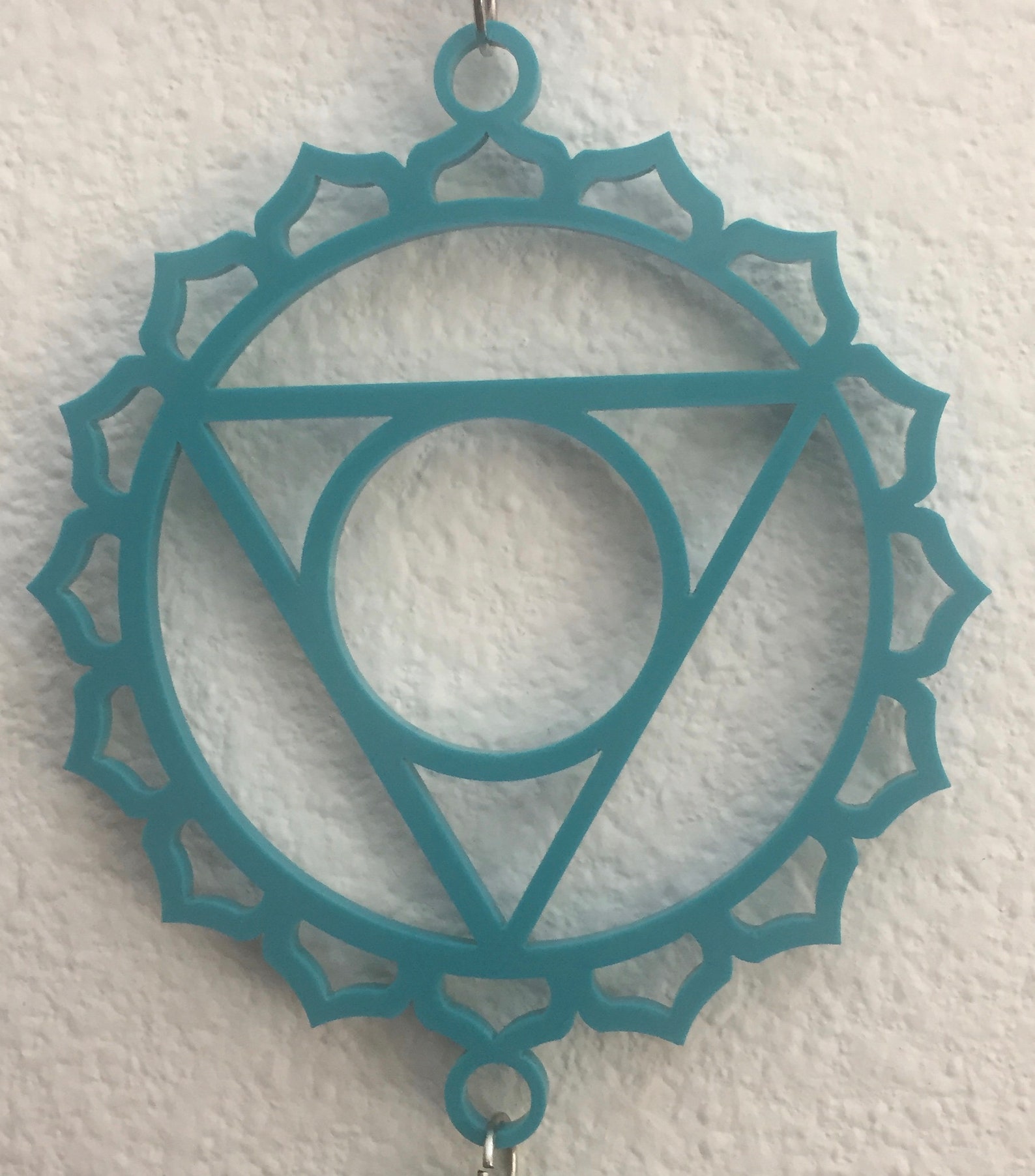 Chakra symbols wall hanging Etsy
