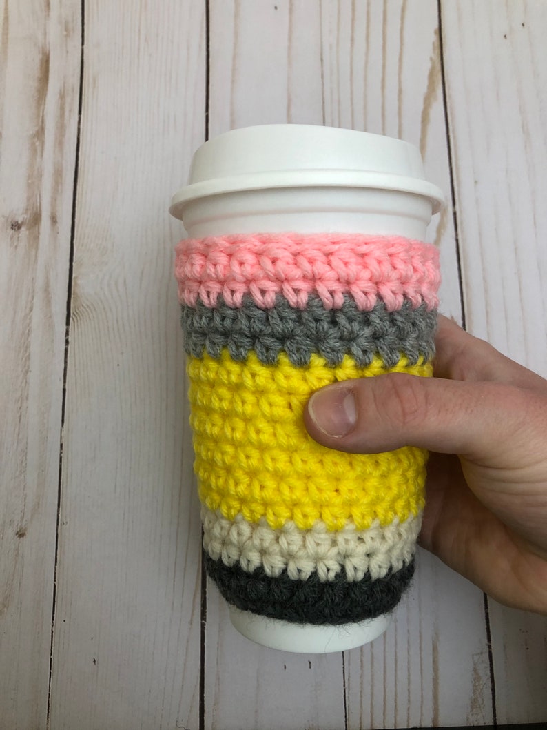 Pencil Cup Cozy Teacher Appreciation Gift Cup Koozie Iced | Etsy