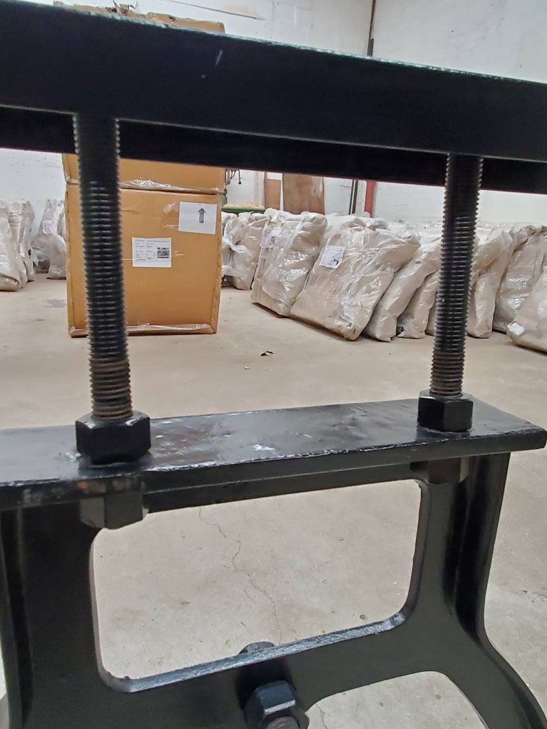 Adjustable Industrial Cast Iron Table Legs Vintage Machine Etsy
