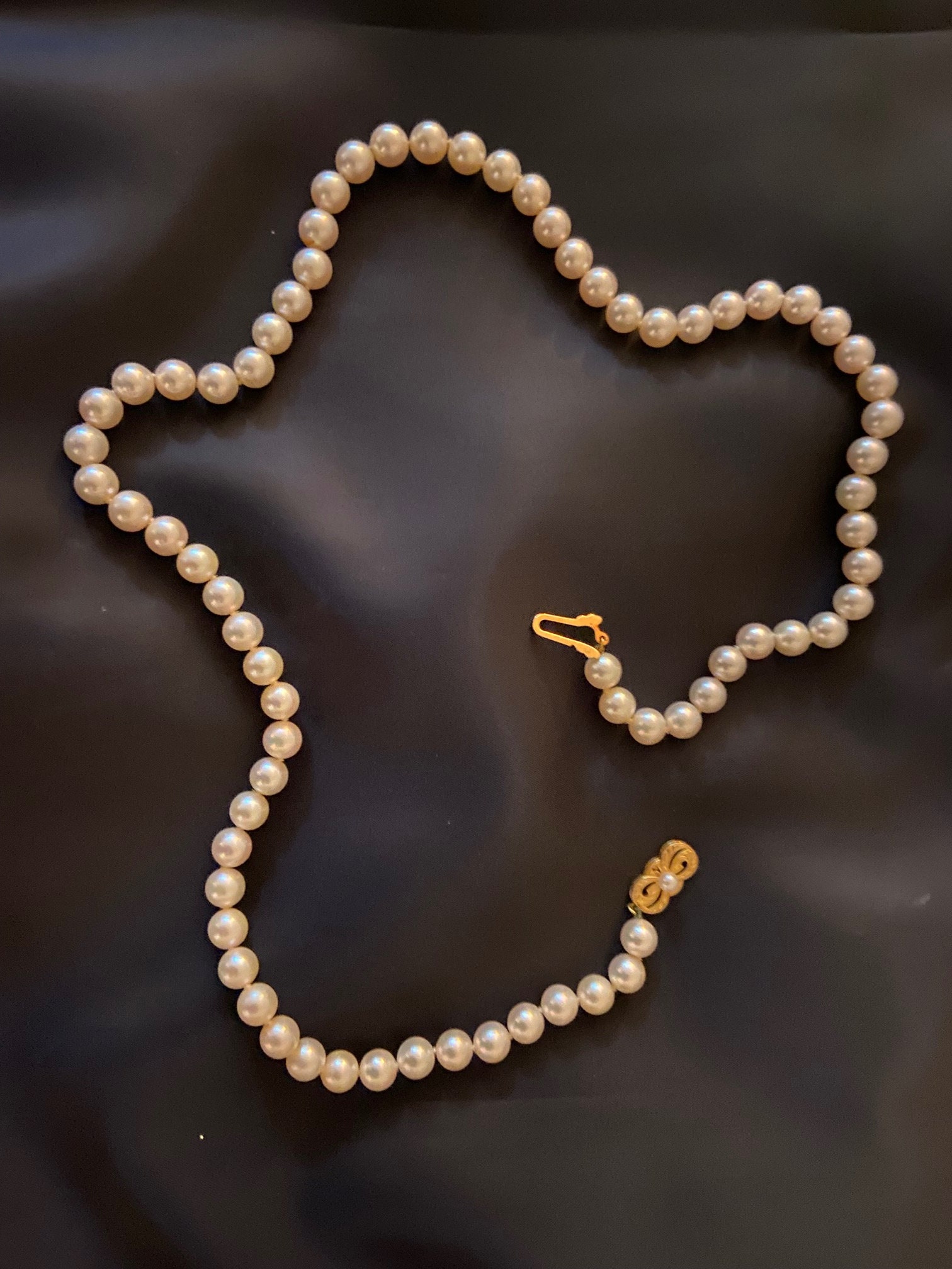 ■ENGBROX■ sweetheart pearl necklace EBNL24022 ☆ENGBROX☆ sweetheart pearl necklace EBNL24022 Designer