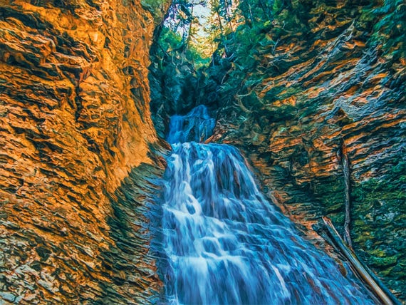 Margaret Falls in The Shuswap