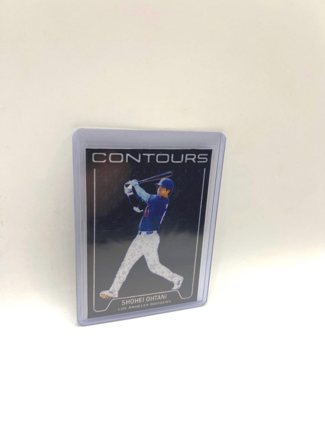 Shohei Ohtani Contours Custom Art Card - Etsy