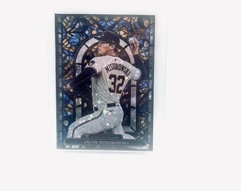 Jacob Misiorowski Stained Glass Star Refractor Custom Art Card