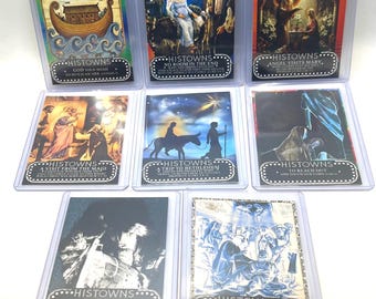 Histowns set of 8 Religious Faith Based Custom Cards