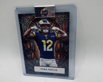 Puka Nacua Stained Glass Custom Art Card