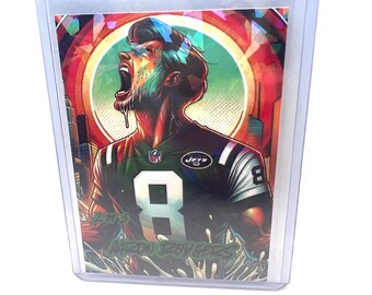 Aaron Rodgers Cracked Ice Custom Art Card