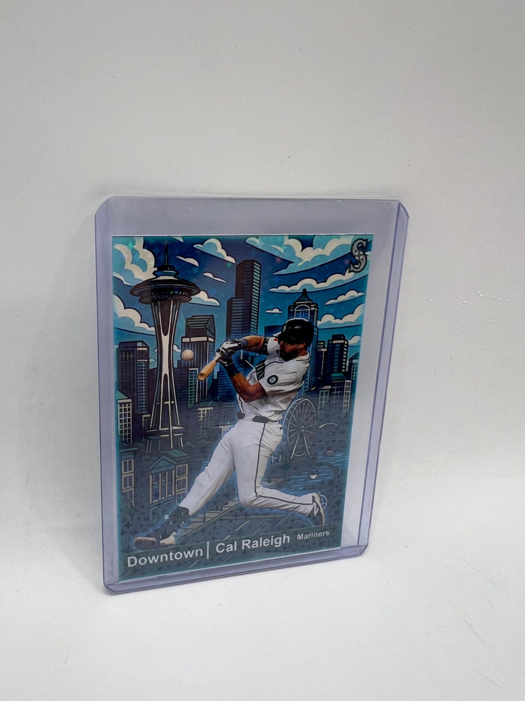 Cal Raleigh Downtown Custom Art Card - Etsy
