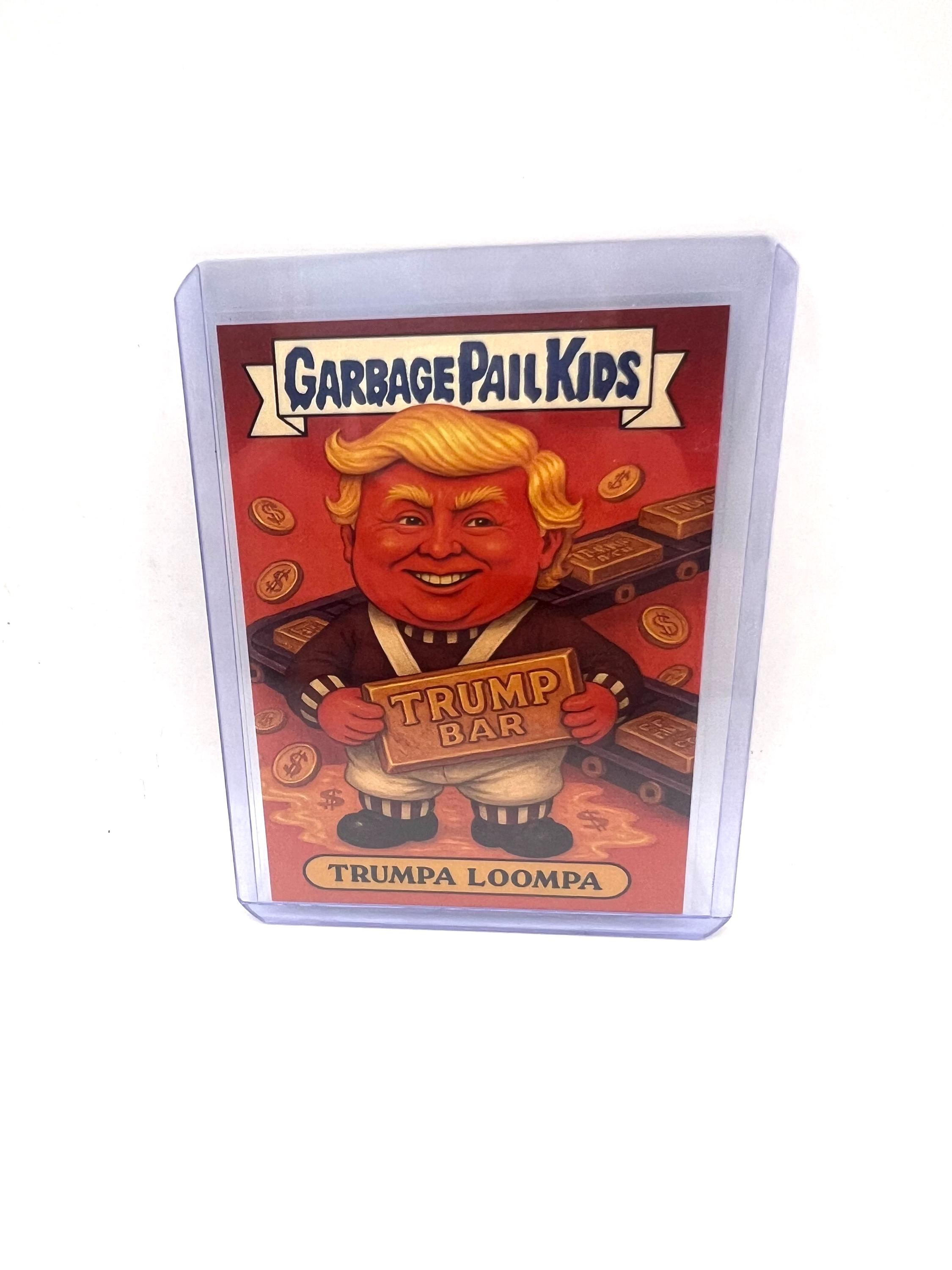 Trump Garbage Pail Kids - Etsy