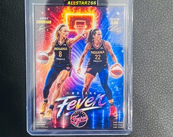 Sophie Cunningham & Caitlin Clark Custom Art Card