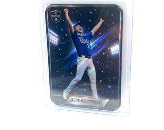 Jacob Misiorowski Rainbow Refractor Custom Art Card Round corners