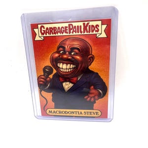 Steve Harvey GPK Macrodontia Steve Custom Art Card