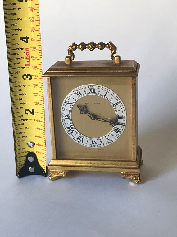 RARE VINTAGE IMHOF BUCHERER 8 DAYS - 15 JEWELS - SWISS