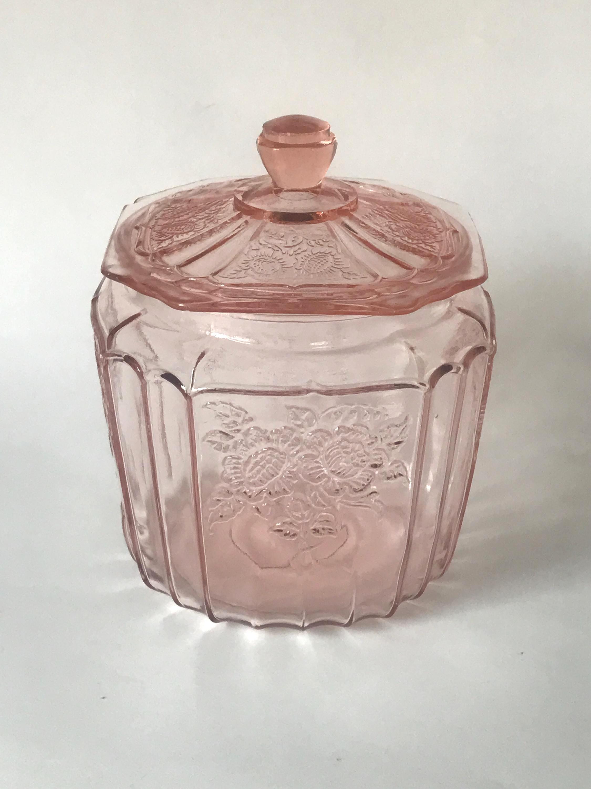 Mayfair Open Rose Cookie Jar - Etsy
