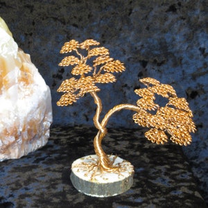Wire Bonsai Tree, (53), Multicolor Bonsai Tree, Bonsai Tree, Bonsai Sculpture, Wire Sculpture, Copper, Table Art, Copper Bonsai