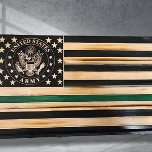 Army Challenge Coin Display