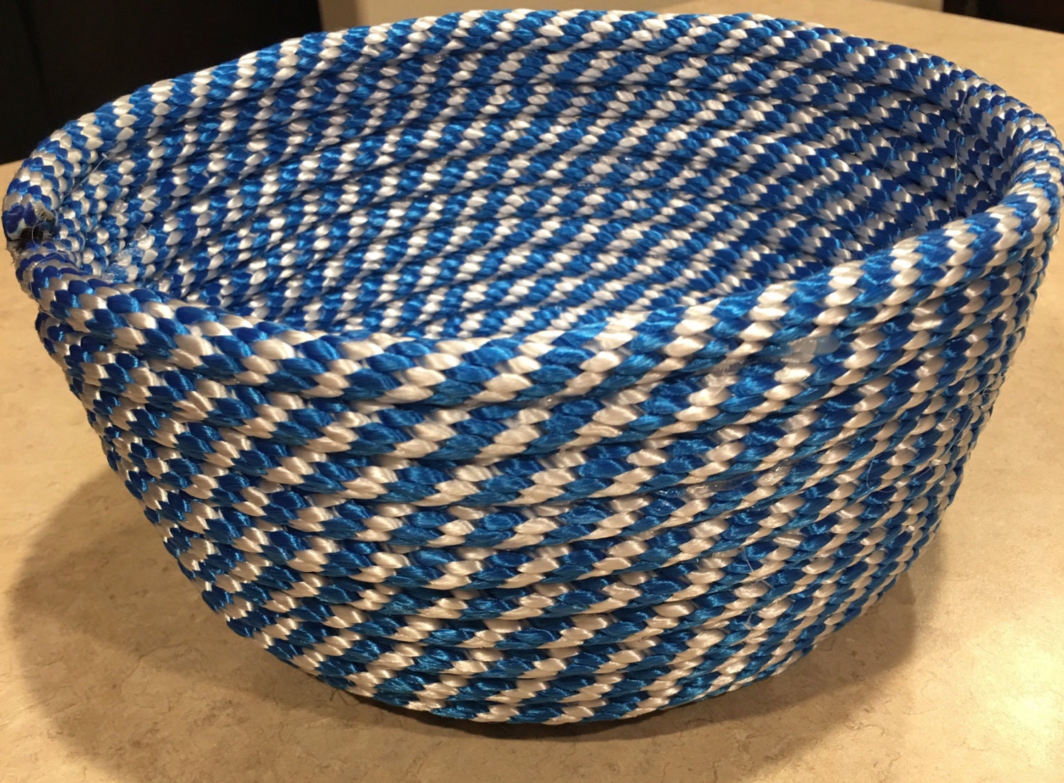 High Quality Solid Braid Rope Bowl Etsy