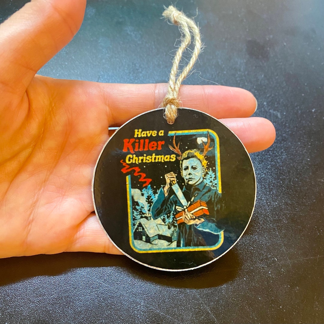 Michael Myers Ornament/killer Christmas Ornament/unique Ornament/funny