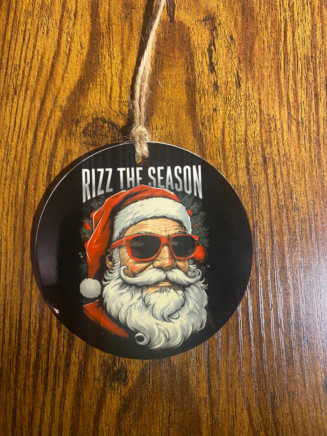 Ornament Rizz Rizz the Season Christmas Ornament/ Rizz the Season Santa/stocking ...