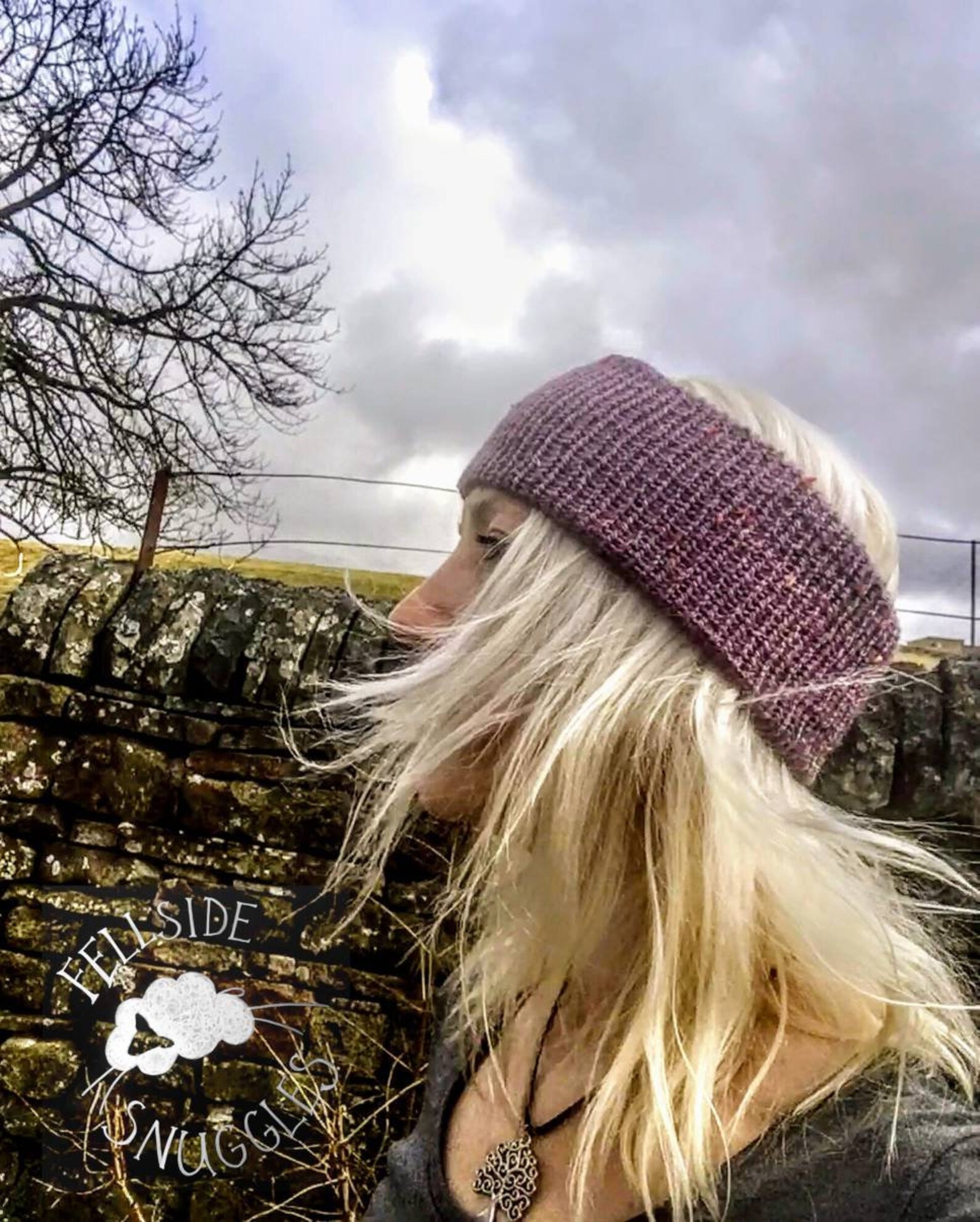 Tweed Knitted Headband Knitted Headband Hygge Headband Cosy Etsy