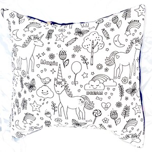 Color in unicorn pajamas hotsell