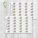 Pearl the Penguin - Don't Forget quarter boxes- for the Erin Condren, Happy Planner Classic or Recollections planner Green Darner Designs