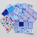 Under the Sea - Happy Planner weekly vertical planner sticker kit - mermaid, turtle, purple, blue green stickers by Green Darner Designs