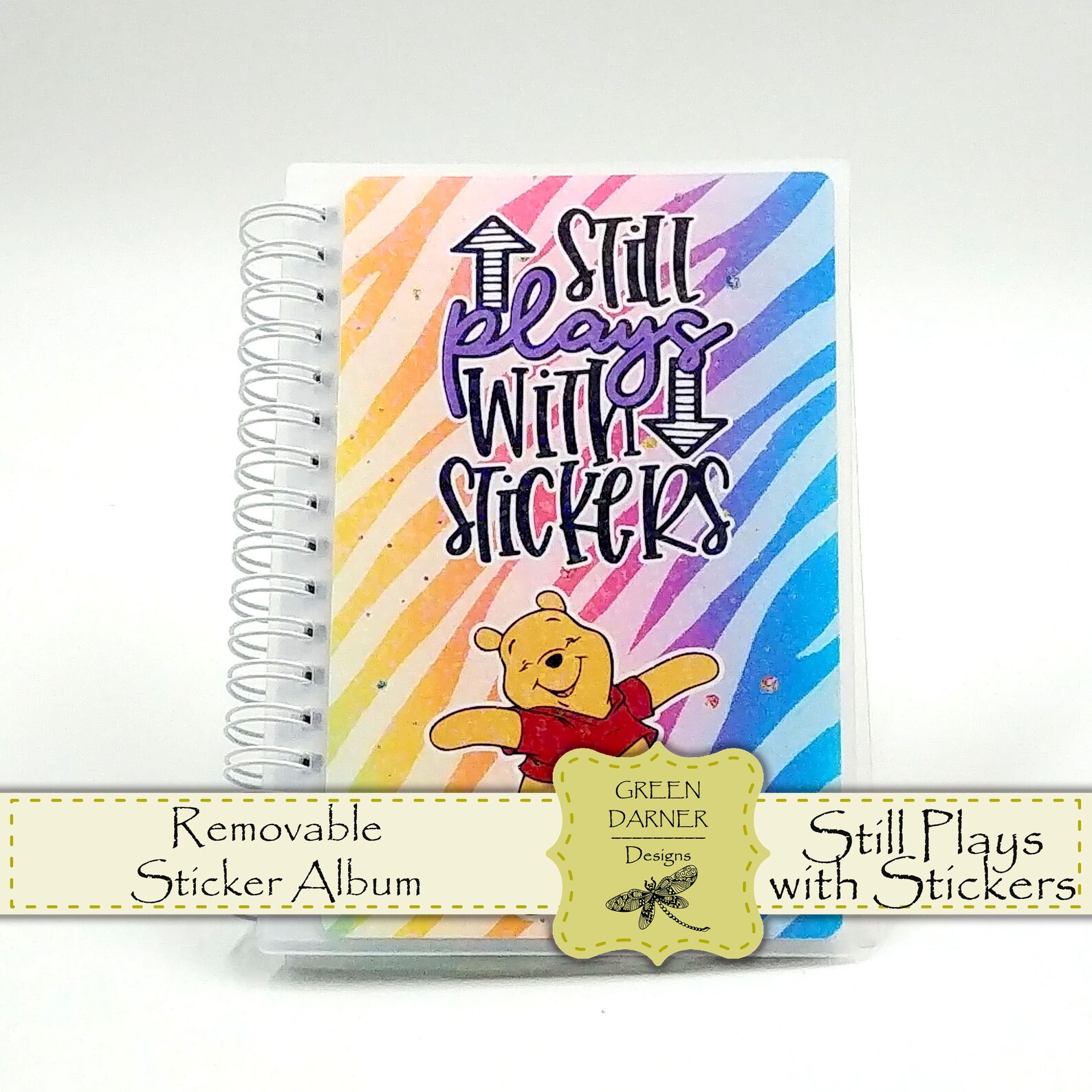 Sticker albums Still Plays with Stickers 5x7 & 4x6 Etsy