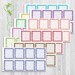 Glitter half boxes - for the Big Happy Planner life planner - Gemstone Collection - Green Darner Designs