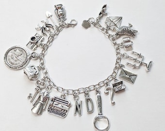ND Inspired Charm Bracelet, Book Series Inspired Jewelry