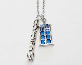 The Doctor Inspired Necklace, Sci-Fi Necklace