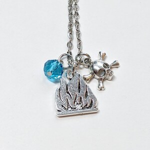 Hades Inspired Necklace, Underworld Inspired Necklace, Disney Villains Necklace